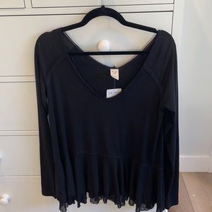 Free people- we the free black small tunic